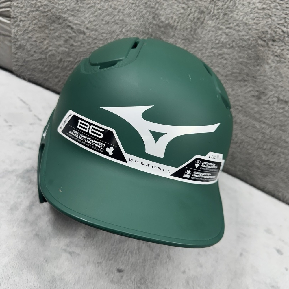 Mizuno B6 Baseball Batting Helmet. Adult Size. 7 3/8 -7 7/8 New Shelf Display